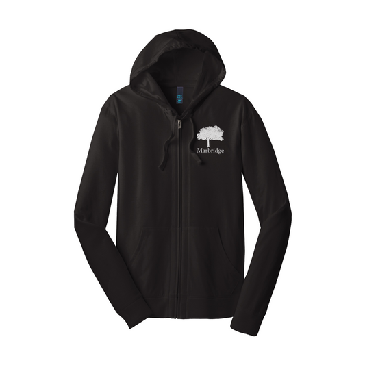 Lightweight Full-Zip Hoodie