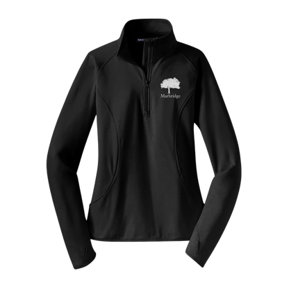 Ladies Sport-Wick® Stretch Quarter-Zip Pullover