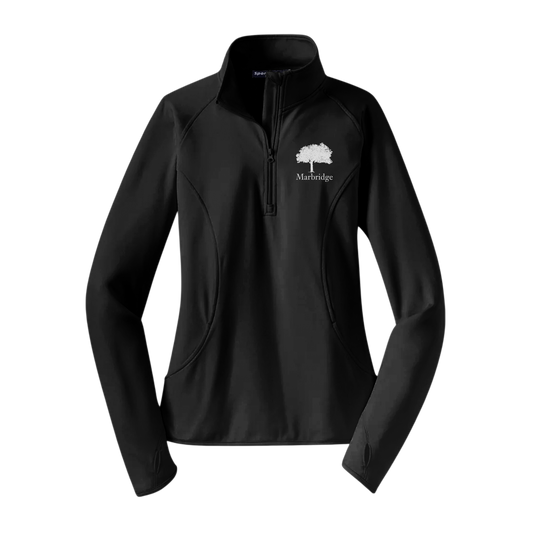 Ladies Sport-Wick® Stretch Quarter-Zip Pullover