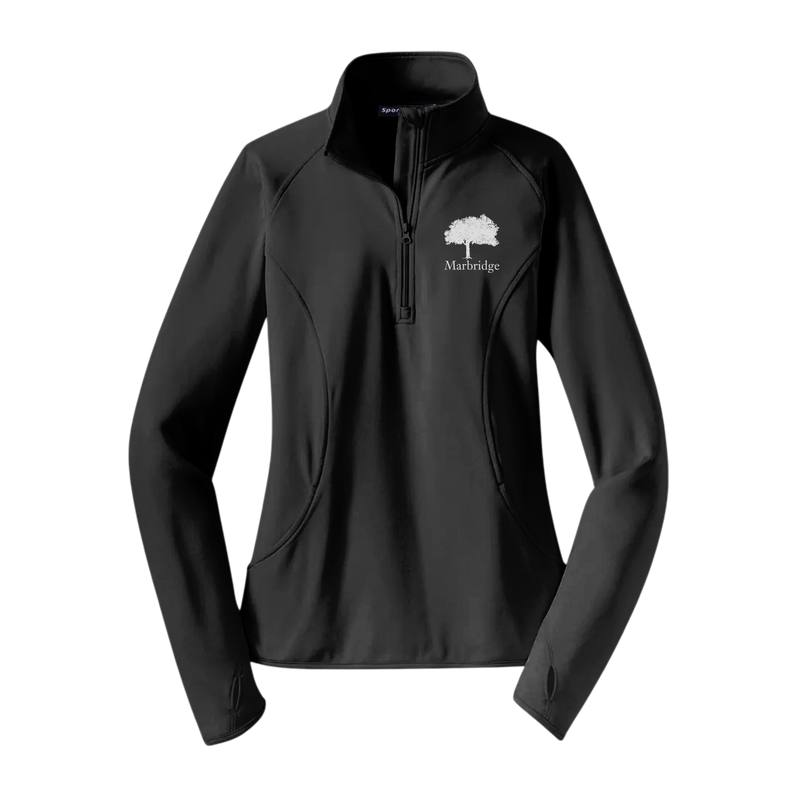 Ladies Sport-Wick® Stretch Quarter-Zip Pullover
