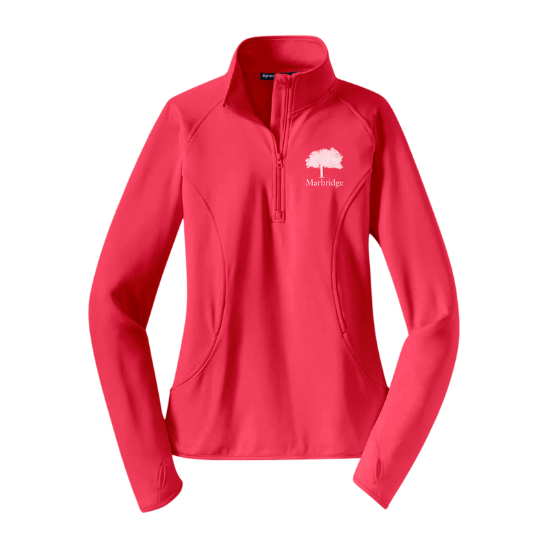 Ladies Sport-Wick® Stretch Quarter-Zip Pullover