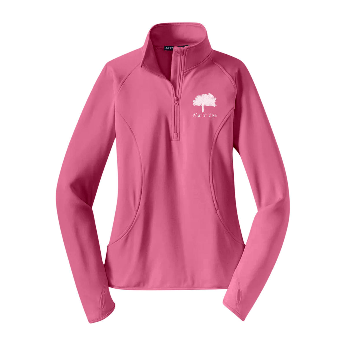 Ladies Sport-Wick® Stretch Quarter-Zip Pullover
