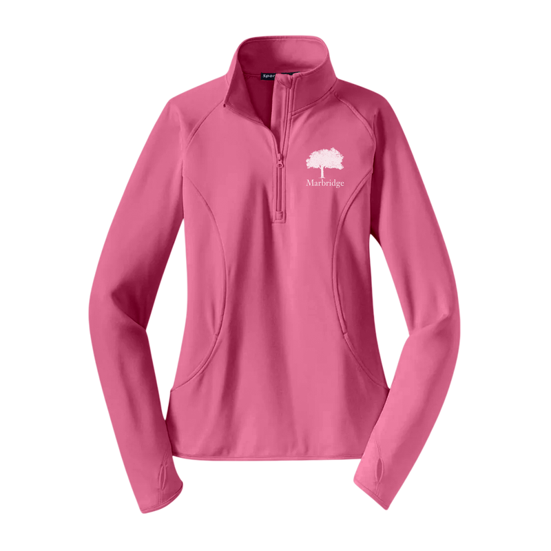 Ladies Sport-Wick® Stretch Quarter-Zip Pullover