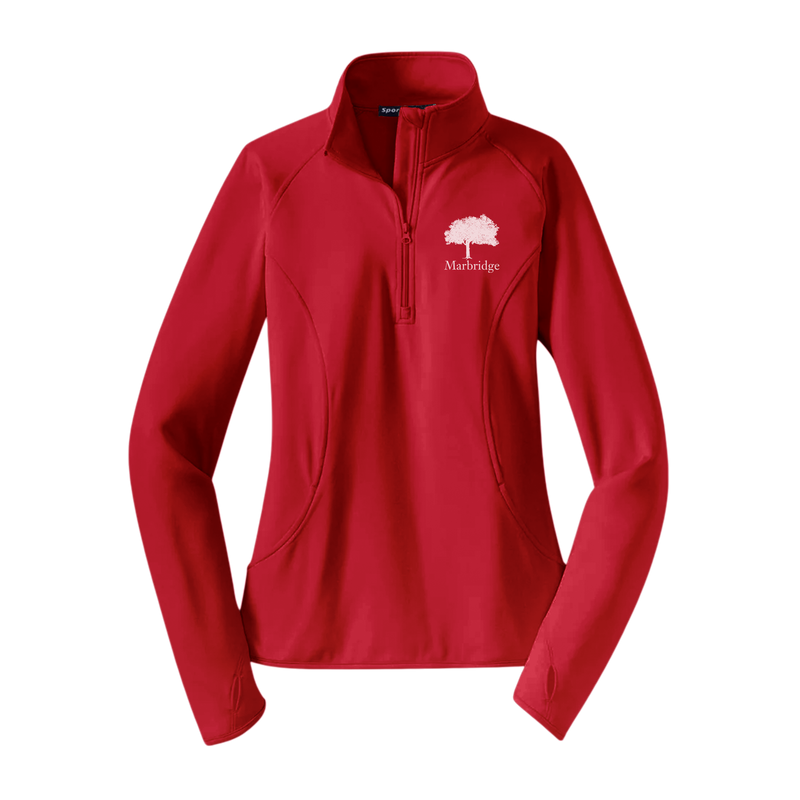 Ladies Sport-Wick® Stretch Quarter-Zip Pullover