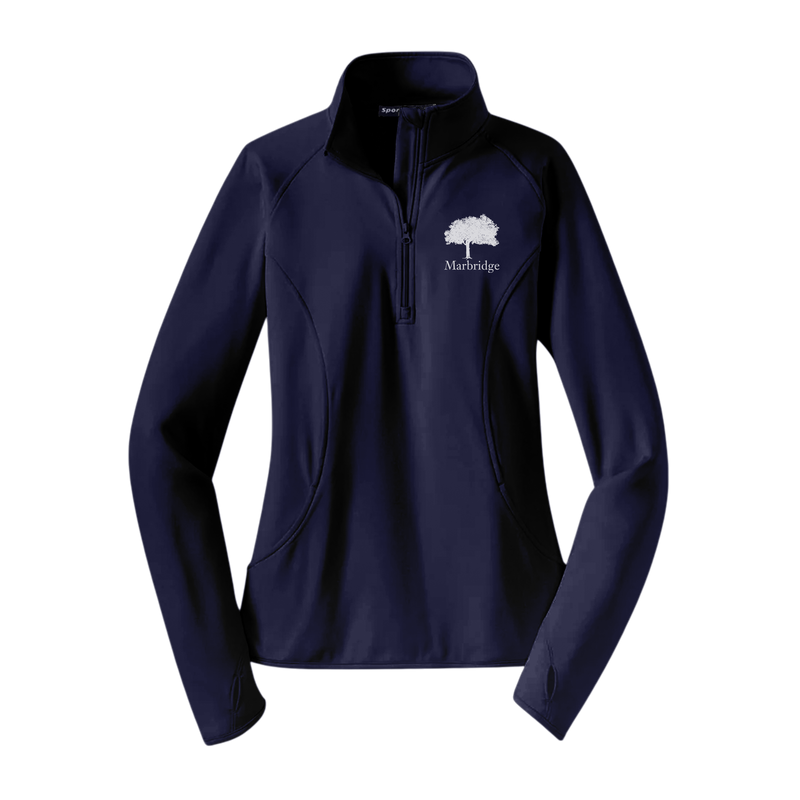 Ladies Sport-Wick® Stretch Quarter-Zip Pullover