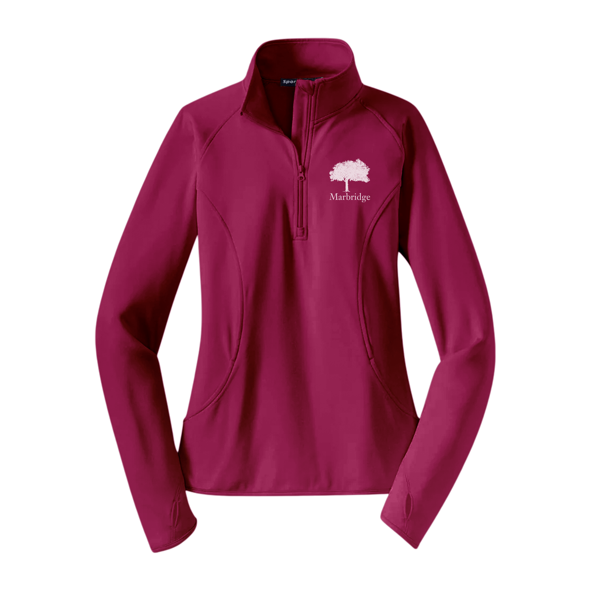 Ladies Sport-Wick® Stretch Quarter-Zip Pullover