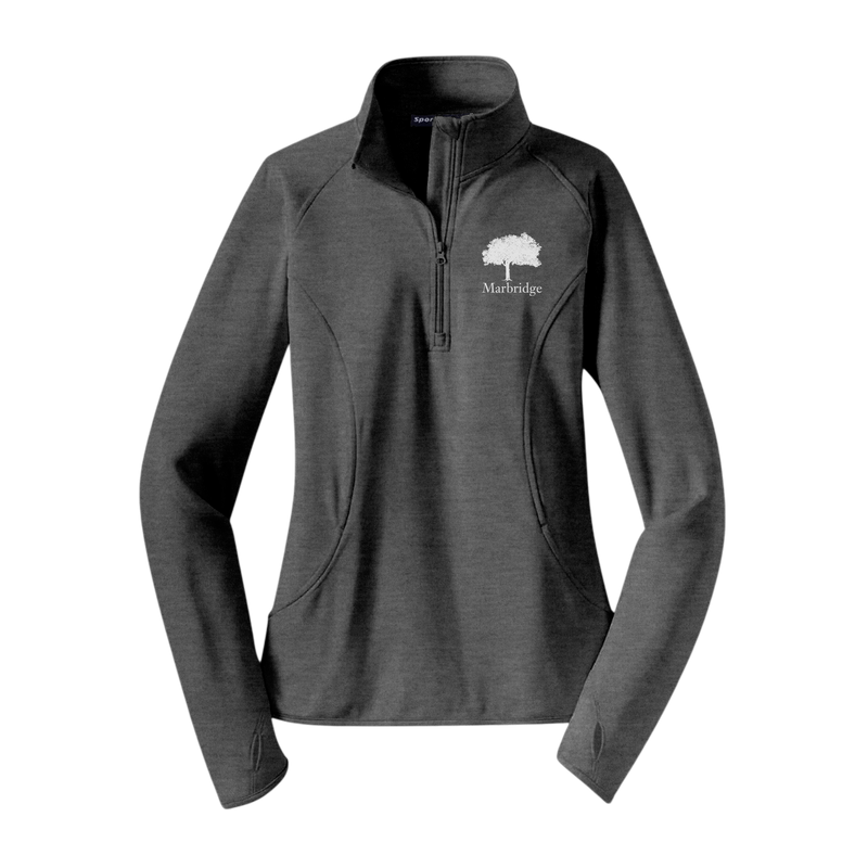 Ladies Sport-Wick® Stretch Quarter-Zip Pullover