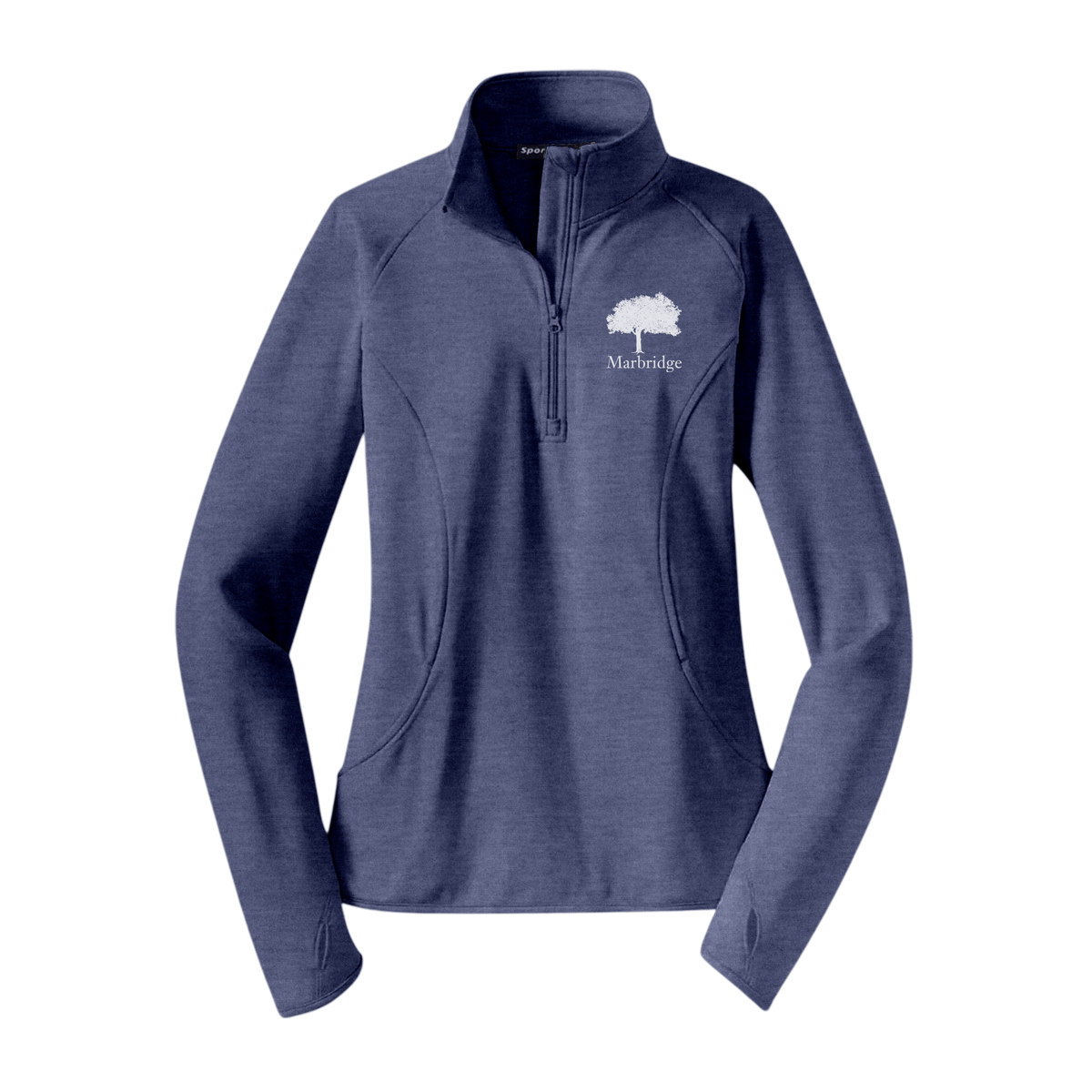 Ladies Sport-Wick® Stretch Quarter-Zip Pullover