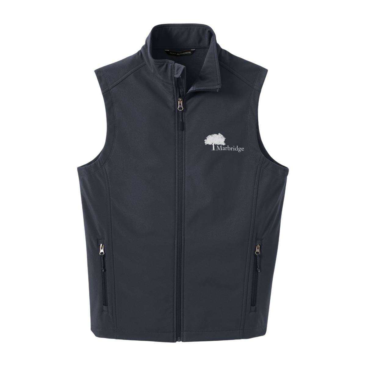Men's Embroidered Soft Shell Vest