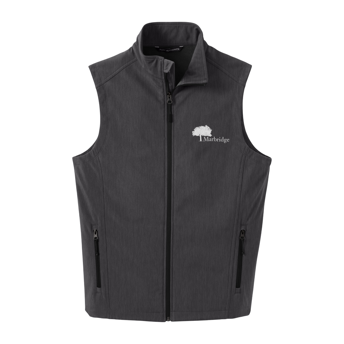 Men's Embroidered Soft Shell Vest
