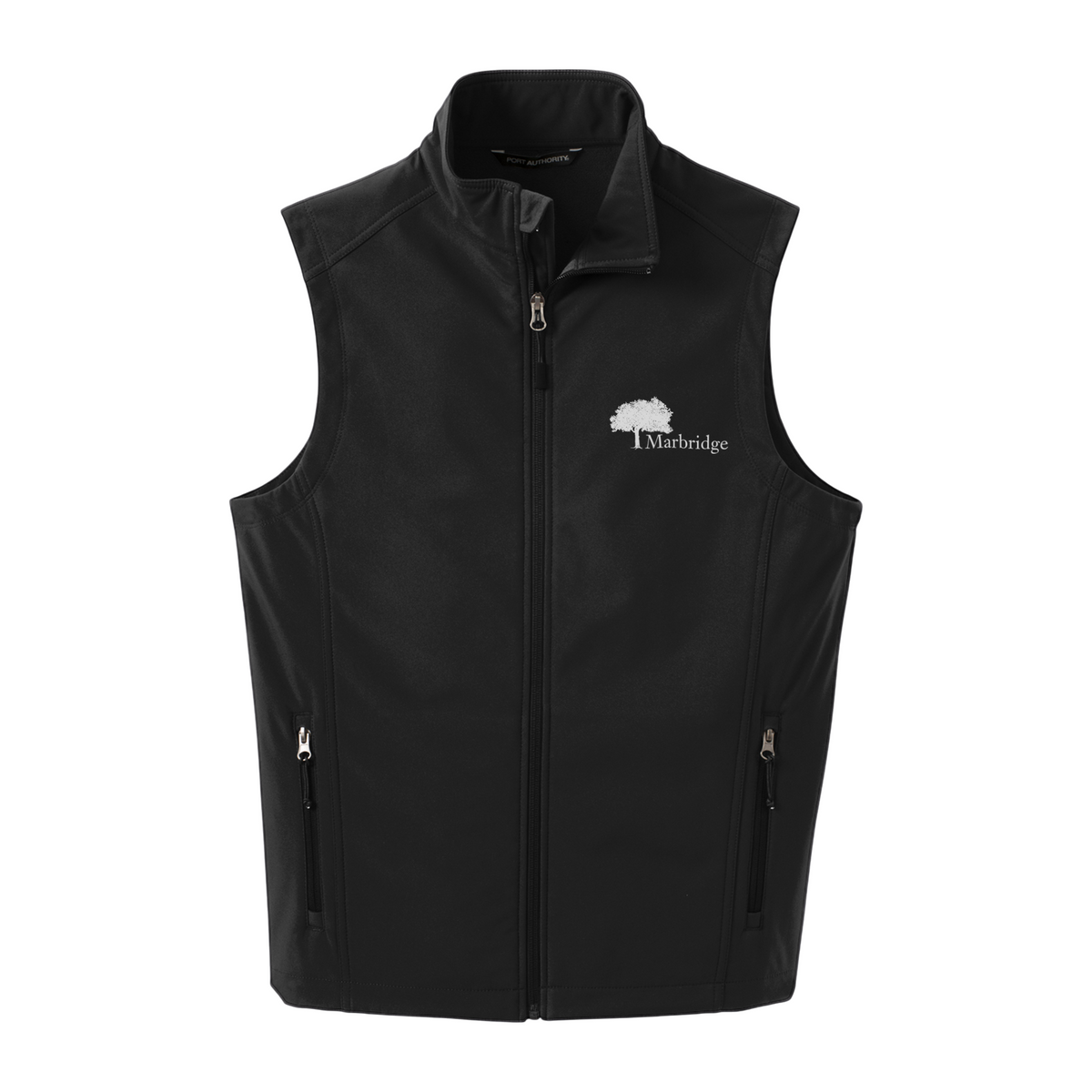 Men's Embroidered Soft Shell Vest