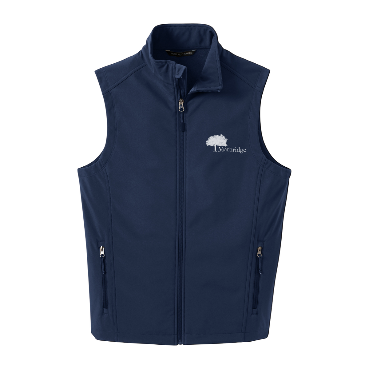 Men's Embroidered Soft Shell Vest
