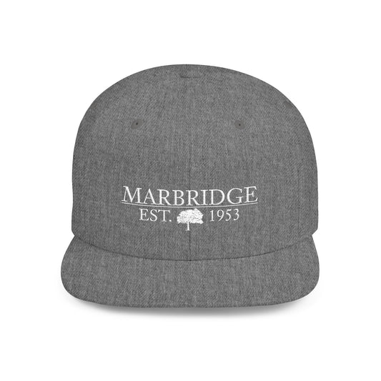 Vintage Marbridge Flat Bill Snapback Hat - Est 1953